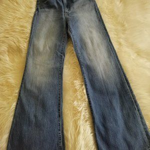 ROLLA'S Blue Flare & Wide Leg Jeans